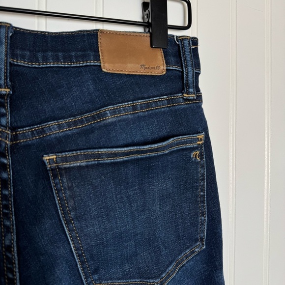 Madewell 9” High Rise Skinny Jeans Dark Wash Women’s Size 28 Inseam 28” - Picture 7 of 14